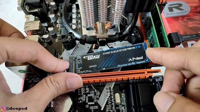 Test SSD NVME Di Mobo B75 / LGA 1155 Dengan Core I5 3470
