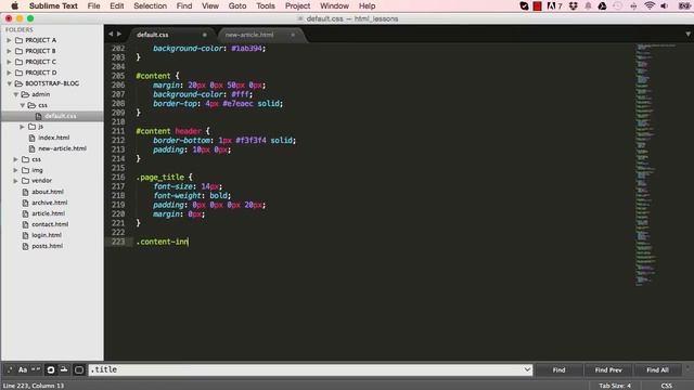 Bootstrap 3 Tutorials [COMPLETE] - Building a blog admin video tut for beginners # 11 смотреть онлайн