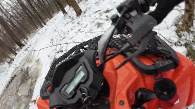 Огляд на квадроцикл Loncin LX200ATV-U + покатушка лісом з сином! (друга частина)!