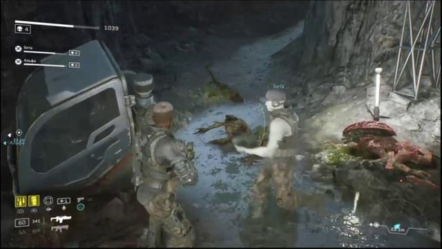 PS 4 Aliens Fireteam Elite Кампания Элитный Отряд Задание 01 Гиганты Под Землей Высадка Прохождение