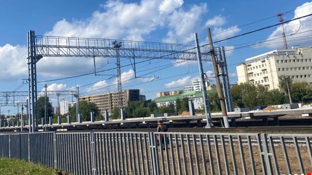 Тоннель на Митьковской соединительной ветви МЦД-3 открыт для электропоездов МЦД, 14 августа 2023 г. смотреть онлайн