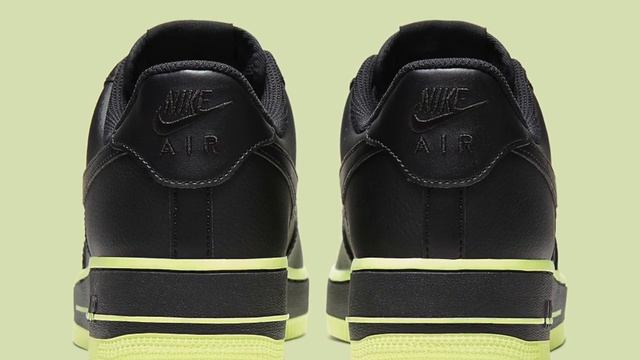NIKE AIR FORCE 1 "Black Barely Volt" смотреть онлайн