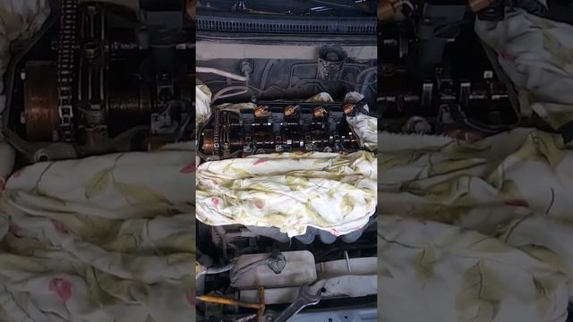 Toyota Corolla 1zzfe стук в двигателе. смотреть онлайн