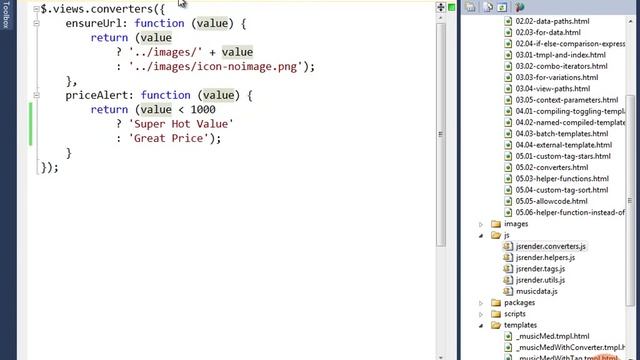 Creating Converters with JsRender's JavaScript Templating Engine смотреть онлайн