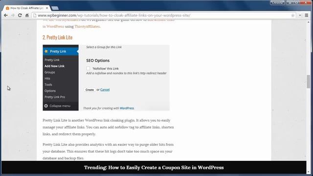How to Cloak Affiliate Links on Your WordPress Site смотреть онлайн
