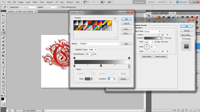 Text Tutorial - Photoshop cs5 смотреть онлайн