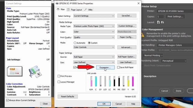 UPDATED FOR 2020 - Borderless Printing from Photoshop to an Epson SureColor Printer (PC) смотреть онлайн