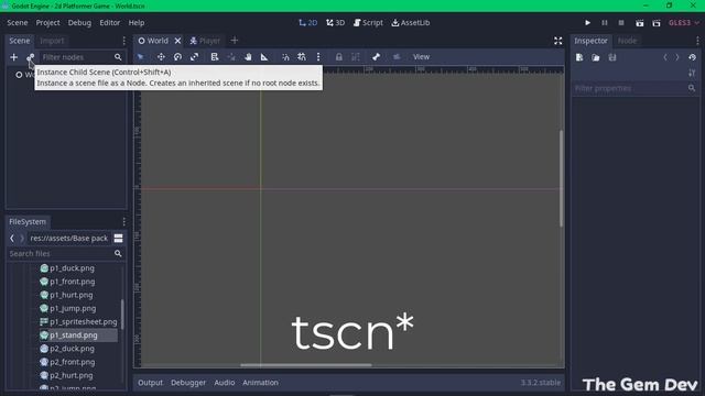Godot 3.3: Create A 2D Platformer Game - #1 Basic Movement | #godotengine
