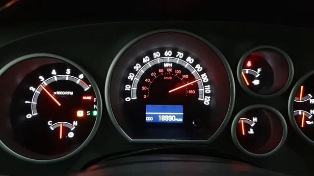 Tundra 5.7 V8 @ 230km/h no speed limiter. смотреть онлайн