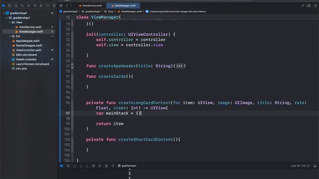 Как сделать красивый интерфейс в UIKit в 2023. XCode/UIKit/Градиенты смотреть онлайн