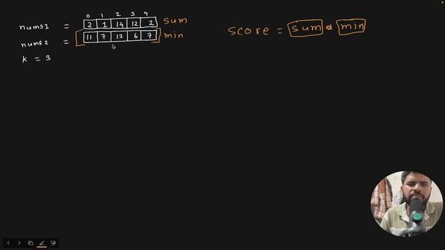 Maximum Subsequence Score | Min Heap | Algorithms Coding Interview | LeetCode смотреть онлайн