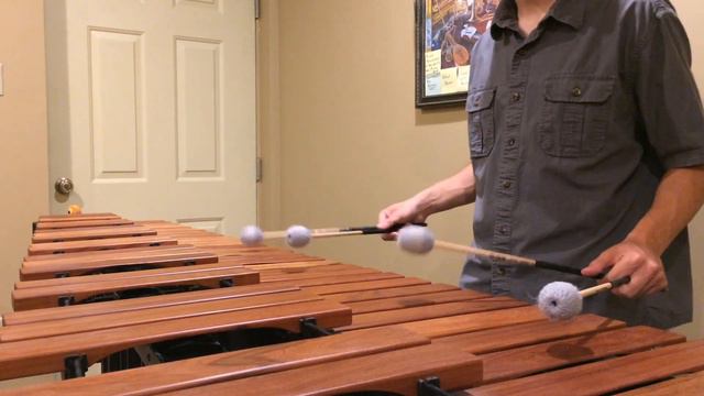 Prelude in F# Major - 4.3 Octave Marimba Solo смотреть онлайн