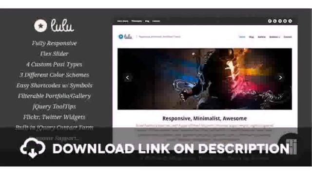 Konstruktor – Responsive Corporate WordPress Theme Free Download смотреть онлайн