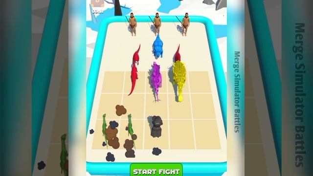 MERGE MASTER : Dino Battle - Dinosaur Game ⭐ Merge Simulator Battles смотреть онлайн