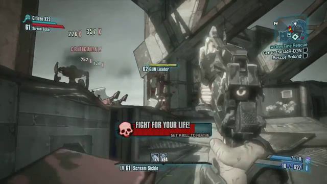Borderlands 2 UVHM Krieg episode #5 Rescue Roland part 2 смотреть онлайн