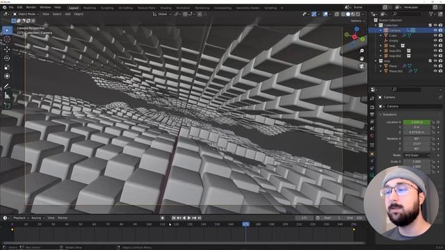 Abstract Animation w/ Geometry Nodes (Blender Tutorial) смотреть онлайн