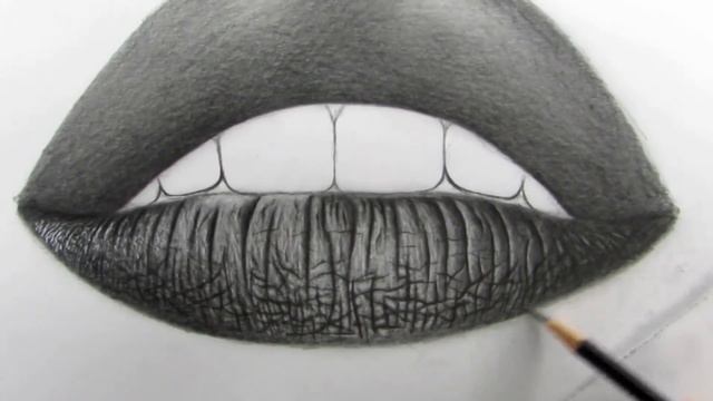 How to Draw Realistic LIPS | Tutorial for BEGINNERS смотреть онлайн