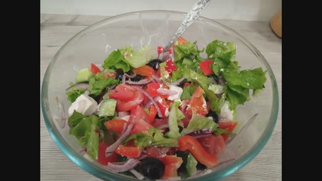 САЛАТ ГРЕЧЕСКИЙ