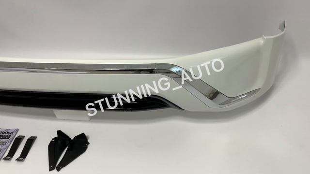 Накладка Executive White на бампер Toyota Land Cruiser 200 смотреть онлайн