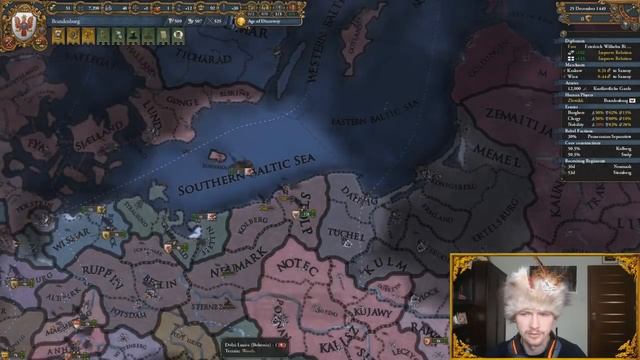 [EU4] 1.27 Prussia Campaign #1 - Neumark, Pomerania, Danzig... смотреть онлайн