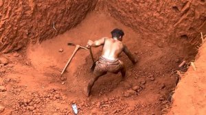 Добыча граната малайя. Танзания. Часть 2.