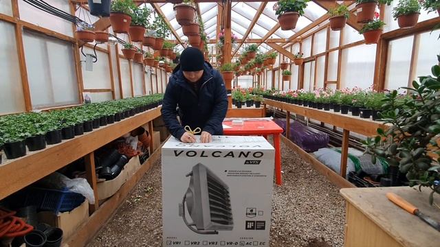 Прикупили тепловентилятор  Volcano VR 1 AC  на 30 KW