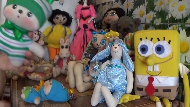 МОИ ИГРУШКИ РУЧНОЙ РАБОТЫ ( чердачная техника) смотреть онлайн