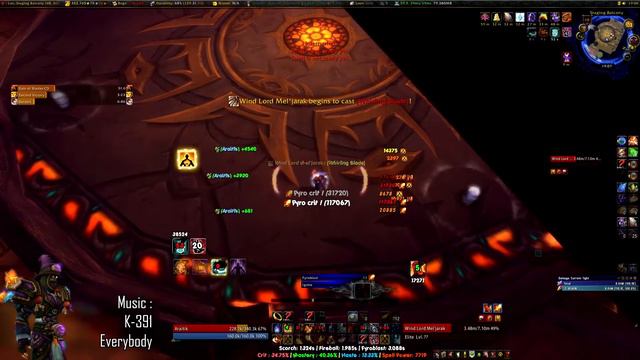 Mage solo - Wind Lord Mel'jarak 10 Normal смотреть онлайн