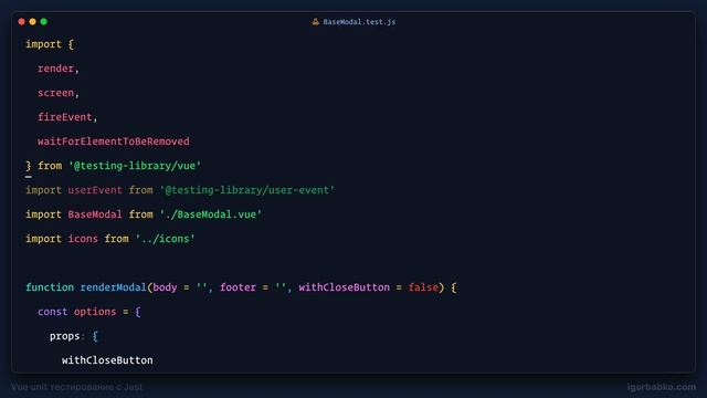 Vue 3 Jest Unit тестирование #36 - Использование библиотеки user-event смотреть онлайн