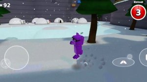 как собрать всех медведей в игре super bear adventure на зимней локации