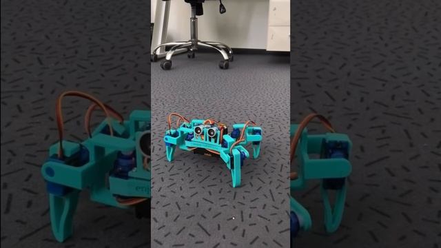 Spider robot on Arduino Nano смотреть онлайн