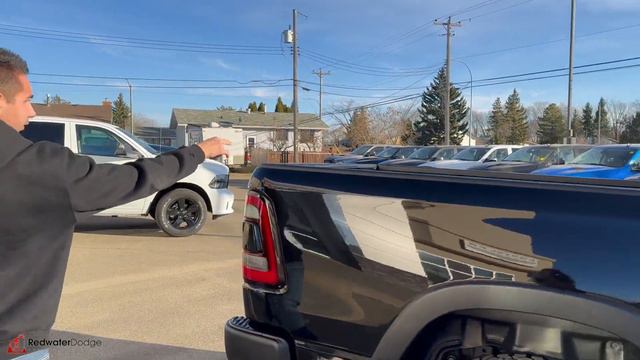 New 2023 Ram 1500 Rebel Night Edition Crew Cab 4x4 - HEMI V8 | Stock # PR19117 - Redwater Dodge смотреть онлайн