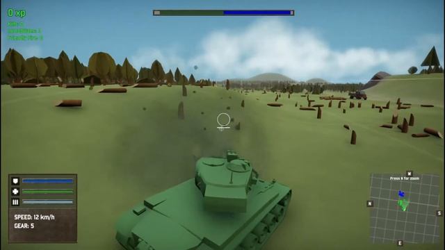 Лучший Оффлайн клон World of Tanks! смотреть онлайн