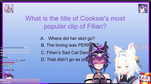 (Bonus Uncut Edition!) Filian And Projekt Melody Cursed Trivia Night