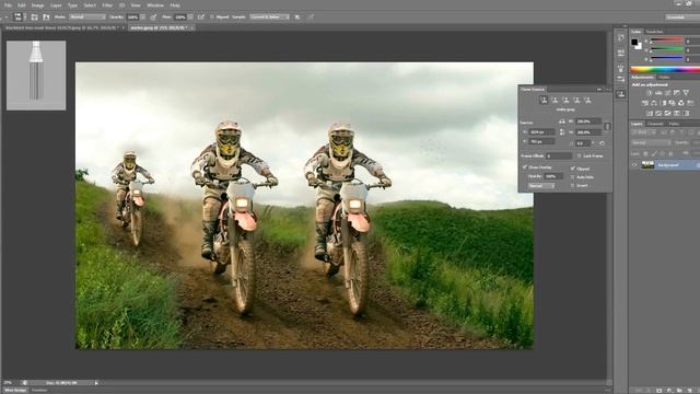 Photoshop Clone stamp & Pattern stamp tool Tutorial смотреть онлайн