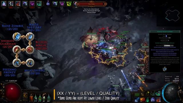 [ POE 3.17 ] Skeleton Mage Necromancer Build Guide - Path of Exile: ArchNemesis смотреть онлайн