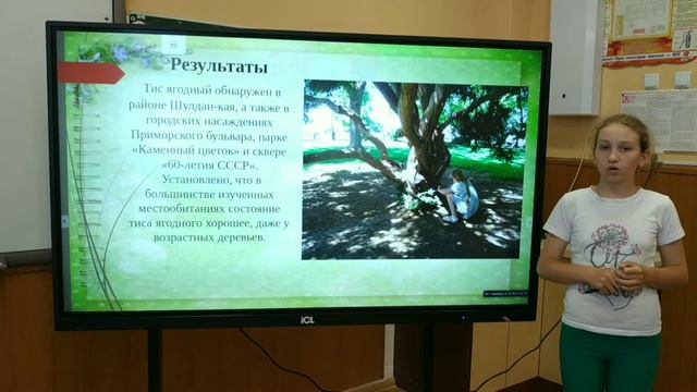 Биологический анализ состояния тиса ягодного в естественных условиях и городской среде Севастополя смотреть онлайн