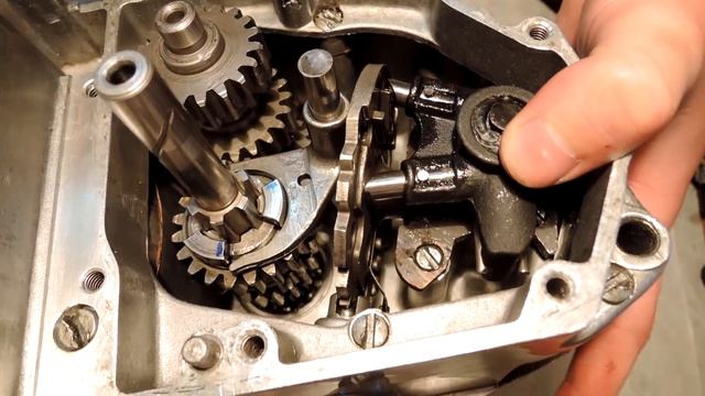 Коробка передач мотоцикла Минск | Сборка (КПП) | Ремонт двигателя.Часть 3.