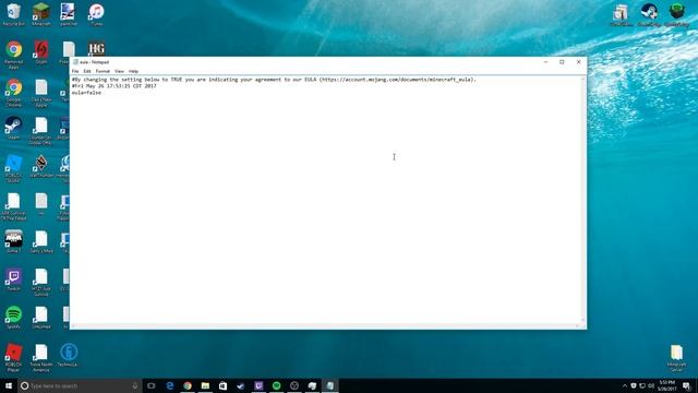 MINECRAFT TUTORIAL: Accepting your server's EULA agreement смотреть онлайн