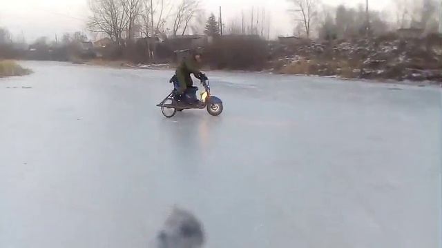 Скутер с коляской 2 смотреть онлайн