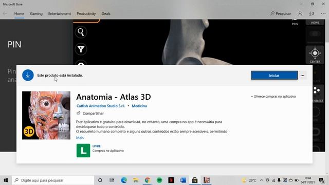 Tutorial de Instalação - Anatomy 3D Atlas смотреть онлайн