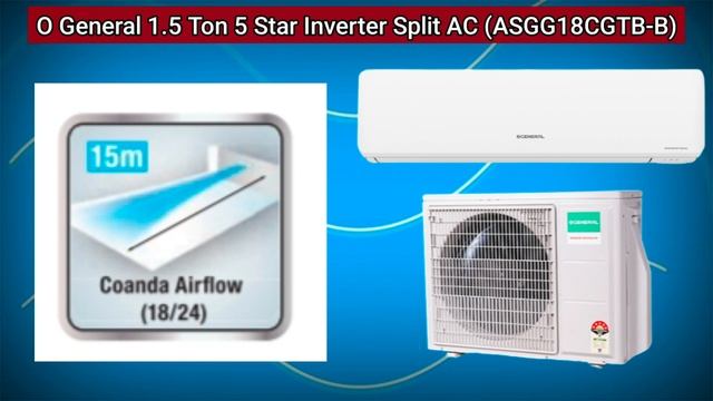 O General AC Review 2023 ⚡ O General 1.5 Ton 5 Star Inverter Split AC 2023 Model смотреть онлайн