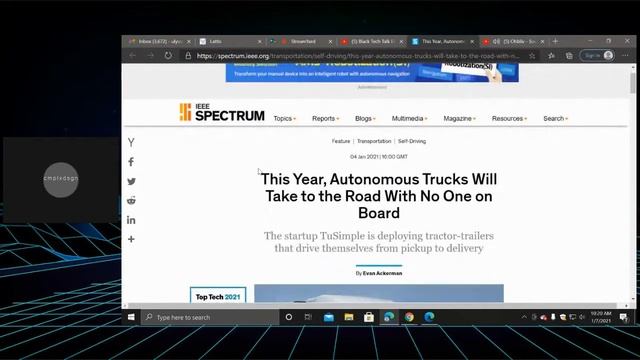Black Tech Talk E622: Blockchain Stocks, Apple Patent, Autonomous 2021 смотреть онлайн