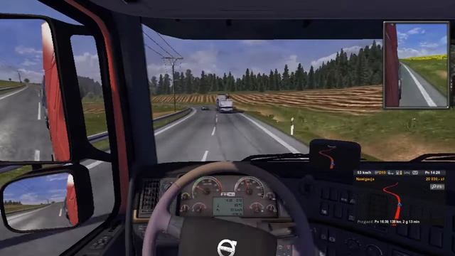 [PL] Linux gry :Euro Truck Simulator 2 nowa beta 1.4.8 Linux смотреть онлайн