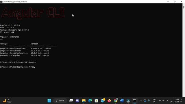 Angular project setup смотреть онлайн