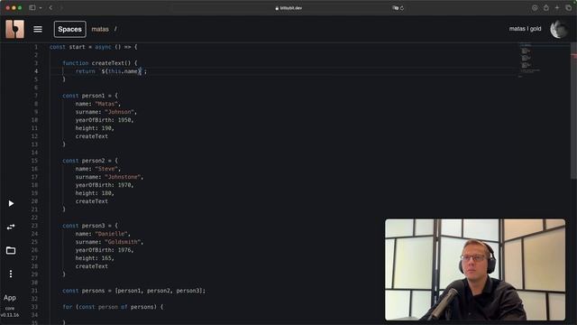 JavaScript Objects - Introduction To Programming 3D In TypeScript смотреть онлайн
