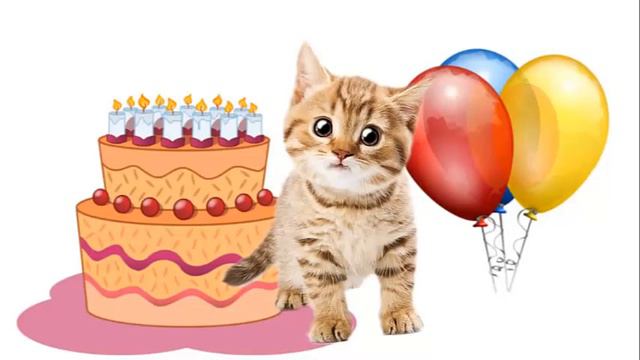 Видео открытка С Днем рождения! смотреть онлайн