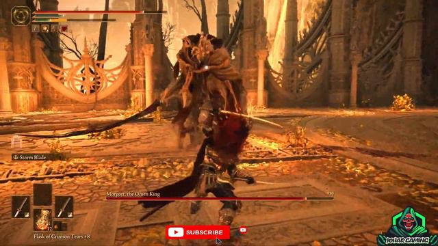 Morgott The Omen King Boss Fight Elden Ring 4k 60FPS | JOHAR Gaming смотреть онлайн