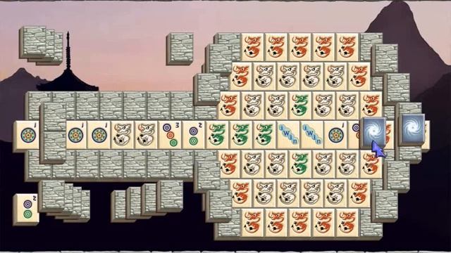 Mah Jong Quest - Puzzles - Scramble - Kwazi's Puzzlers - Curse You Red Dragon (64) смотреть онлайн