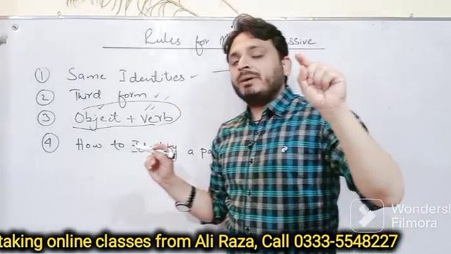Rules for Making passive (Lecture no 14) By Syed Ali Raza Kazmi смотреть онлайн